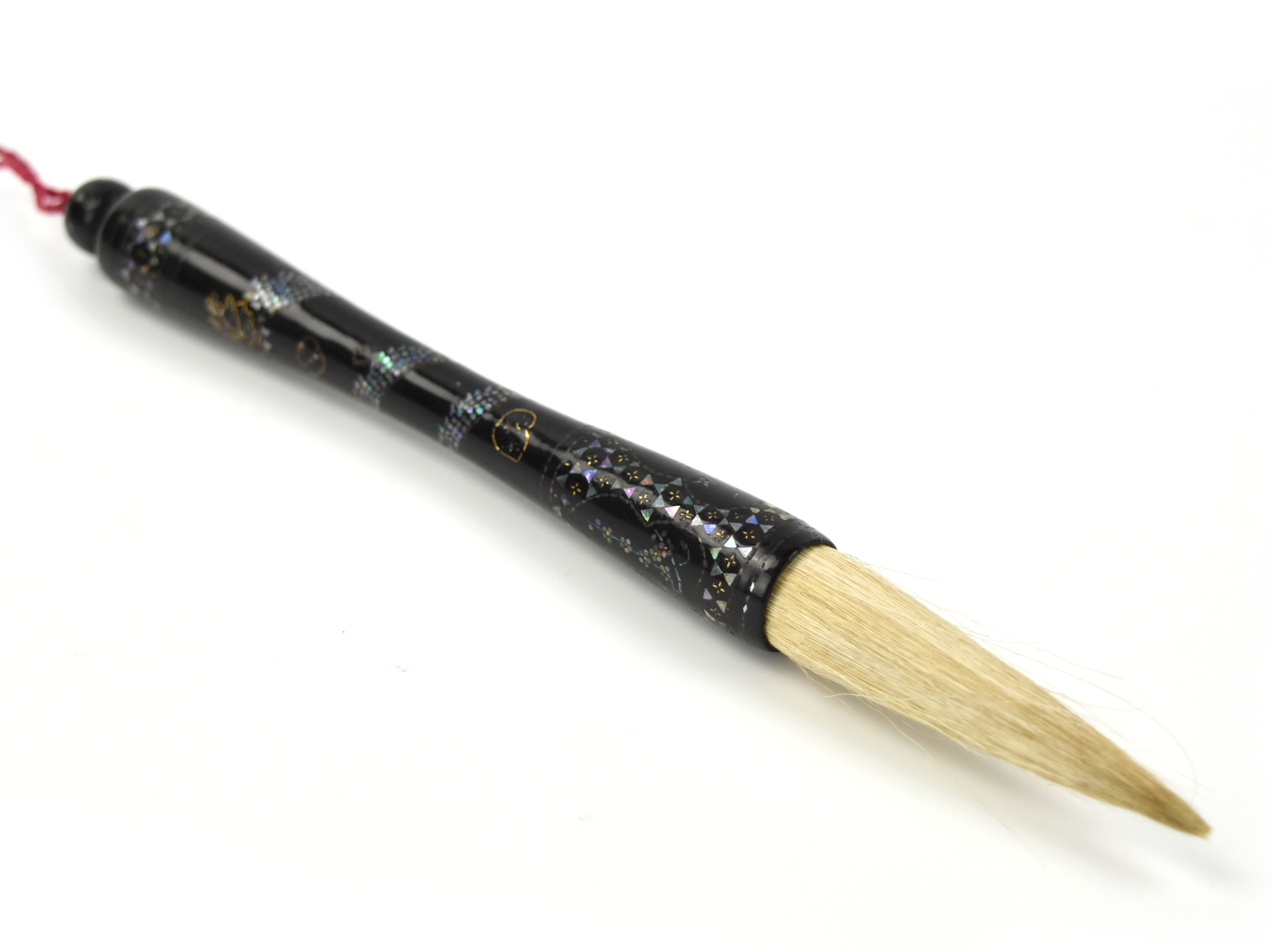 Appraisal: Chinese Qing Dynasty the brush is decorated with finely detailed