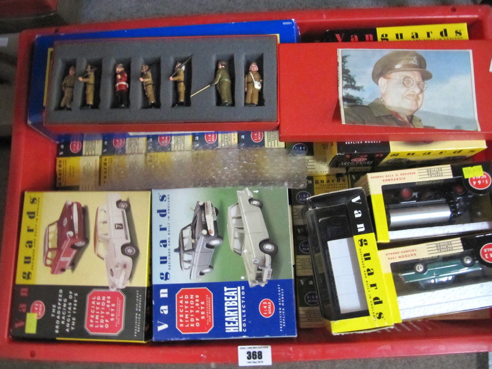 Appraisal: A collection of Vanguard die-cast models including Post Office Telephones