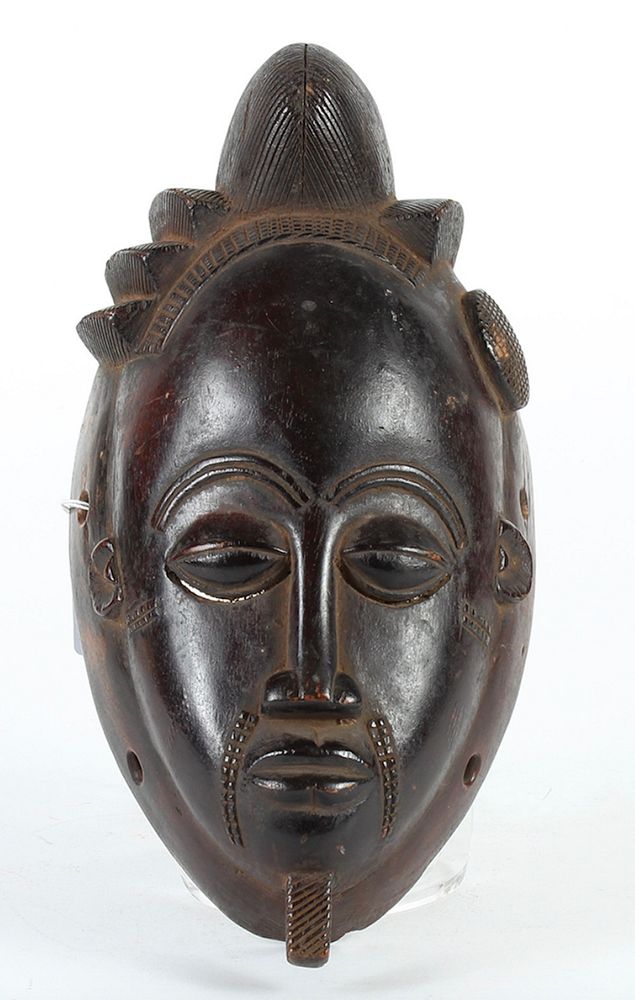 Appraisal: Baule Mask st Half th Century Baule mask Dimension