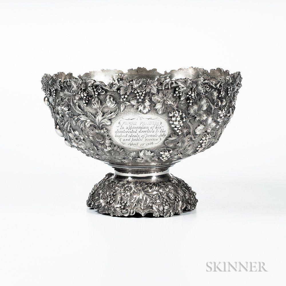 Appraisal: Jenkins Jenkins Presentation Punch Bowl Jenkins Jenkins Presentation Punch Bowl