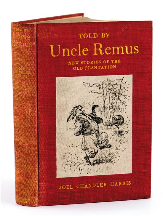 Appraisal: Signed book Joel Chandler Harris TOLD BY UNCLE REMUS NEW