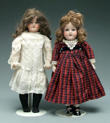 Appraisal: Two Armand Marseille dolls bisque heads jointed composition bodies both