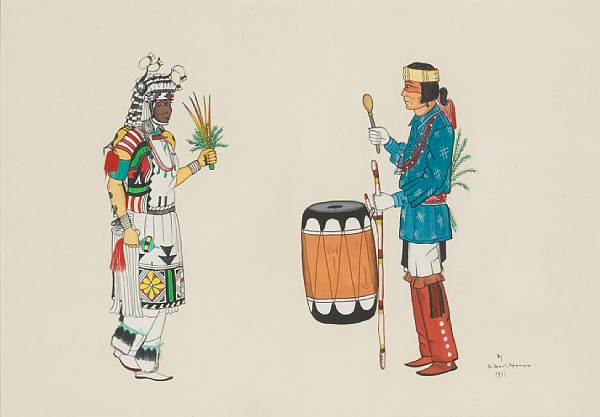 Appraisal: Property from the collection of Dick Howard Santa Fe Ink