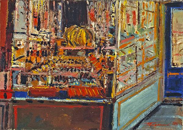 Appraisal: n a Wayne Thiebaud American born Third Avenue Store signed