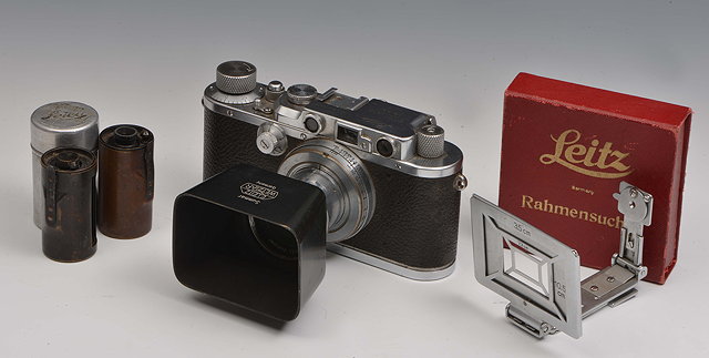 Appraisal: AN EARLY TH CENTURY LEICA no with a Summar f