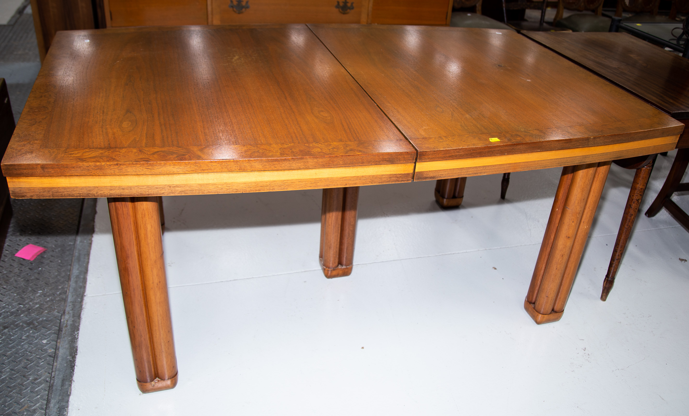 Appraisal: JOHNSON CO MID-CENTURY MODERN DINING TABLE rd quarter th century