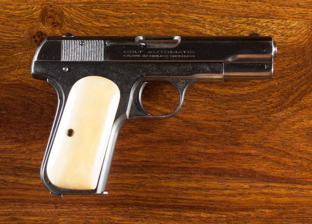 Appraisal: COLT MODEL HAMMERLESS SEMI AUTOMATIC PISTOL acp caliber barrel blued