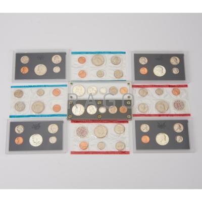 Appraisal: U S PROOF OR MINT SETS Fifty-three including proof proof