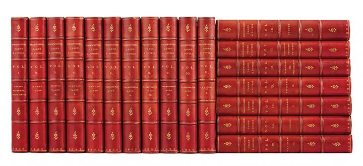 Appraisal: EDGEWORTH MARIA Works London Baldwin and Cradock - Eighteen volumes