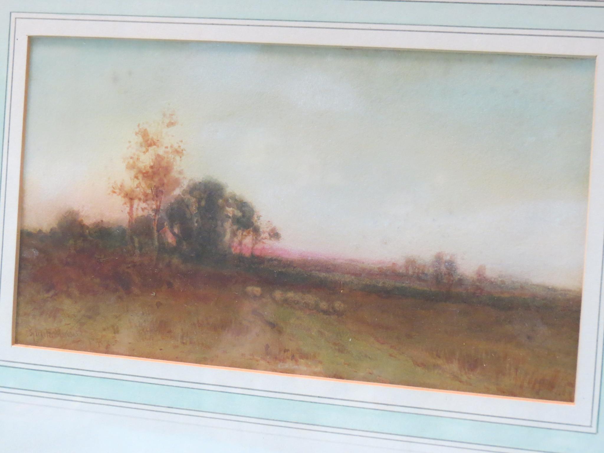 Appraisal: Sylvester Stannard - - watercolour rural view signed x in