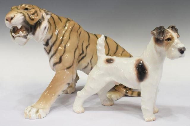 Appraisal: lot of Danish Bing Grondahl porcelain animal figures early th