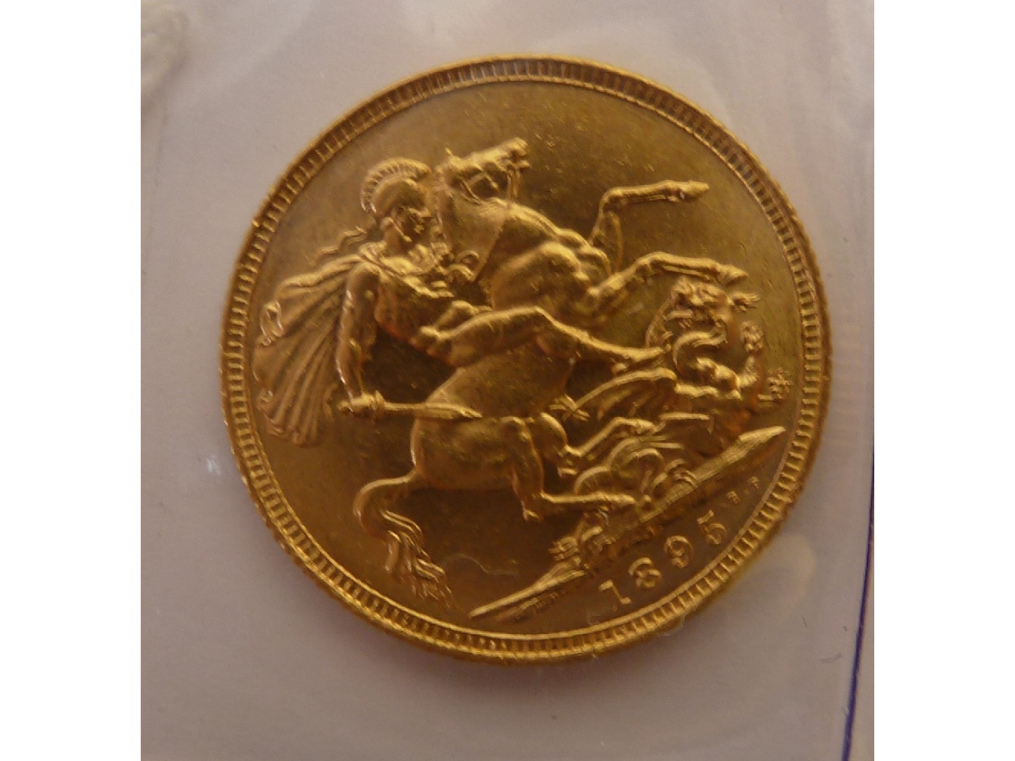 Appraisal: A QUEEN VICTORIA GOLD SOVEREIGN uncirculated