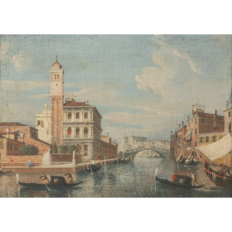 Appraisal: Follower of Francesco Guardi The Ponte delle Guglie and the