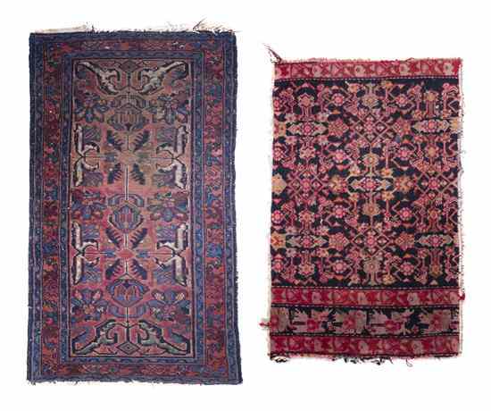 Appraisal: A Collection of Twelve Persian Wool Rugs and Rug Fragments