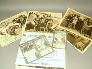 Appraisal: A small collection of promotional photographs for Norman Studios The