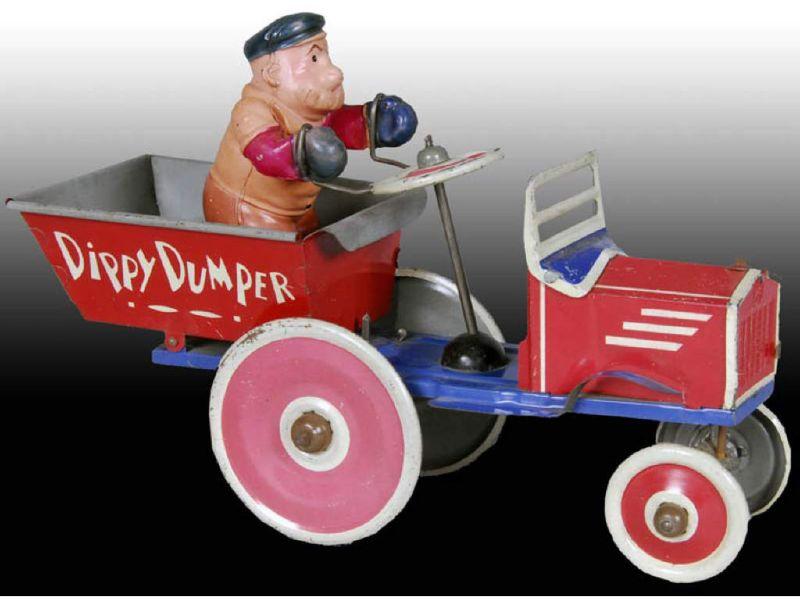 Appraisal: Marx Bluto Tin Wind-Up Dippy Dumper Toy Description '' L