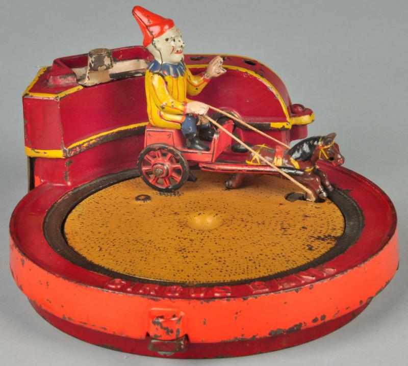 Appraisal: Cast Iron Circus Mechanical Bank Description Working Manufactured by Shepard