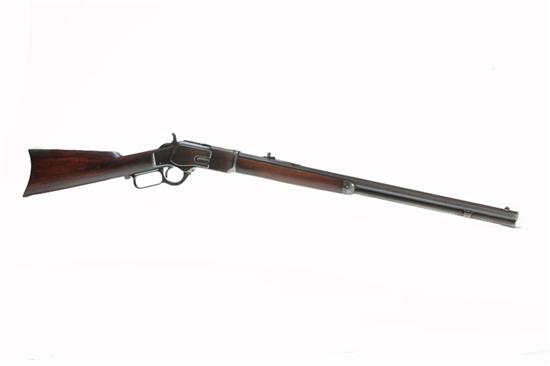 Appraisal: WINCHESTER MODEL LEVER-ACTION RIFLE Third model W C F caliber