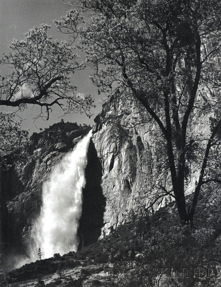 Appraisal: Ansel Adams American - Yosemite Falls Spring Yosemite National Park