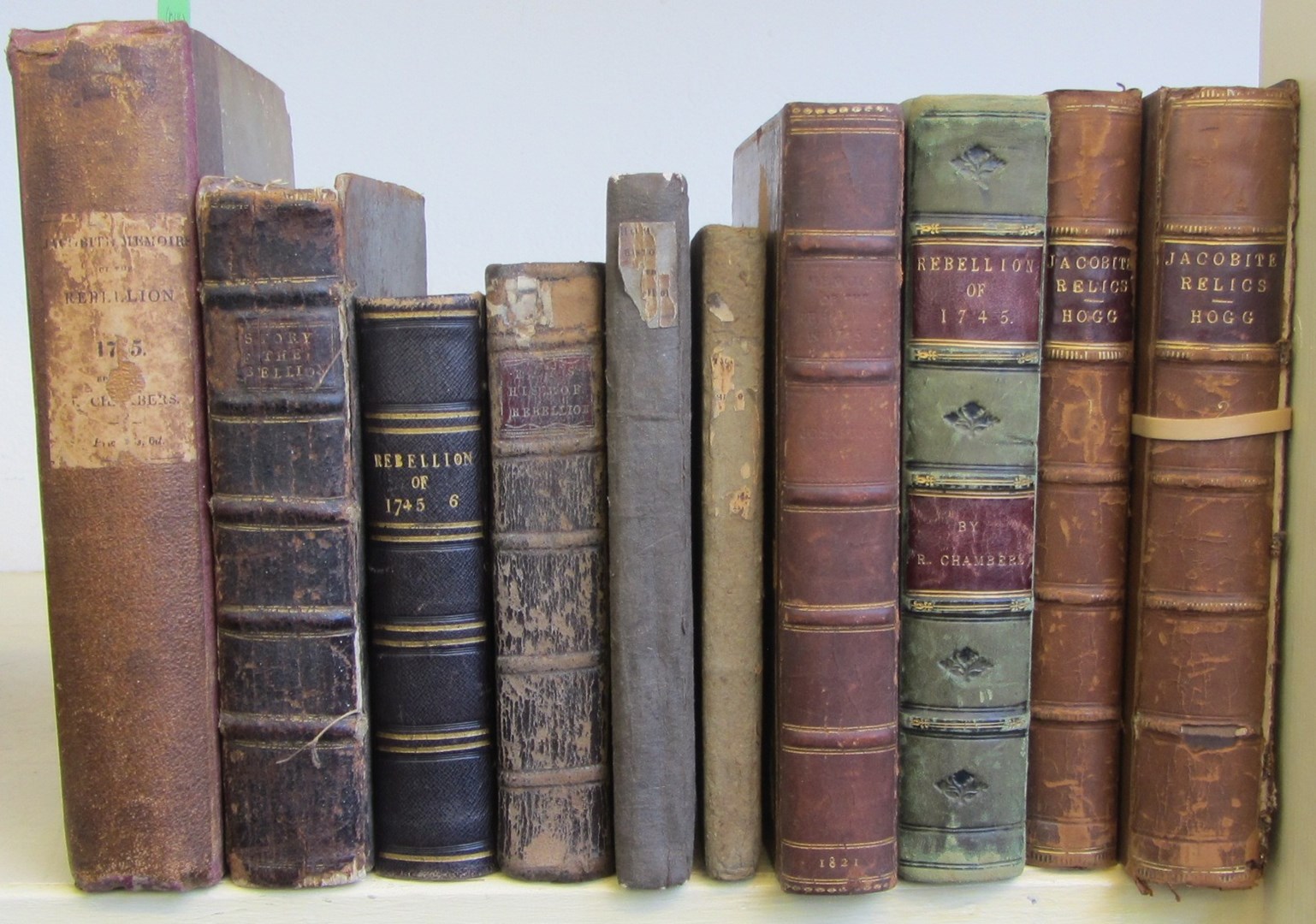 Appraisal: SCOTLAND - a small selection of antiquarian books