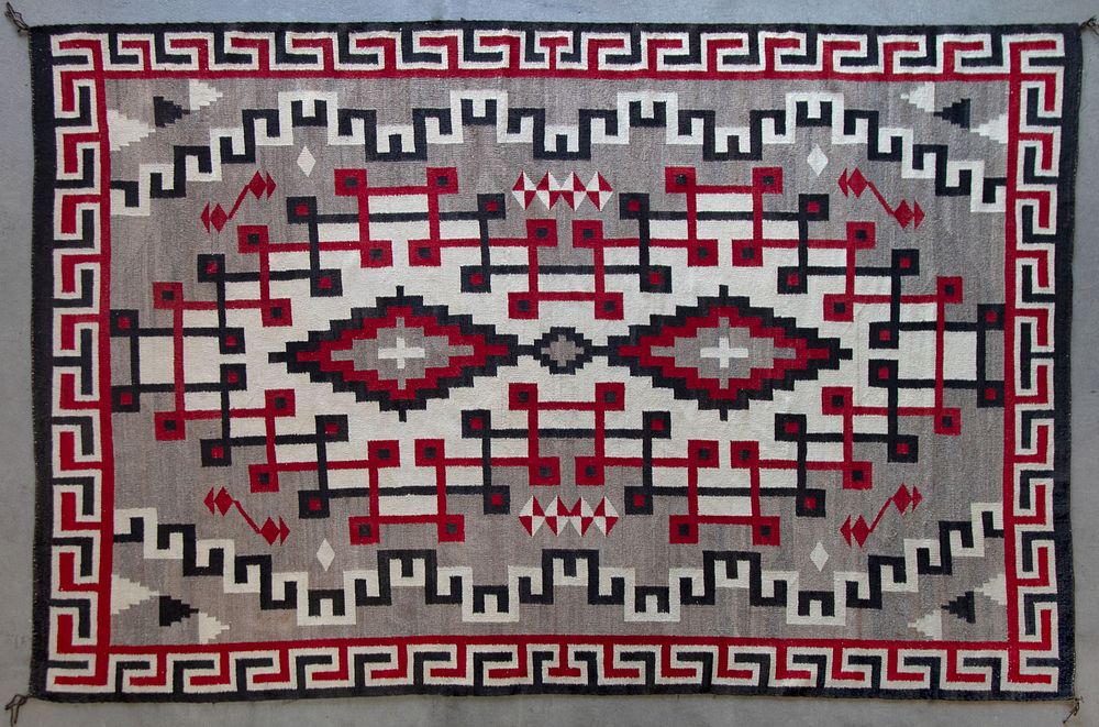 Appraisal: Navajo Klagetoh Area Rug ca - Navajo Klagetoh Area Rug