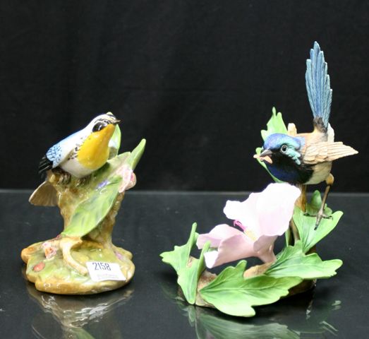 Appraisal: A Royal Doulton model of a 'Yellow Throated Warbler' HN