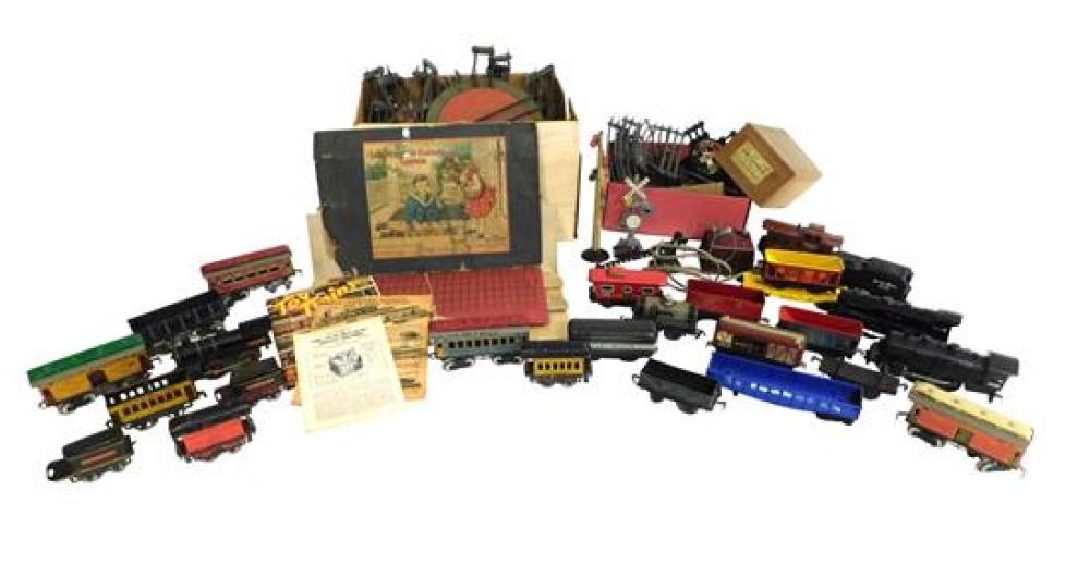 Appraisal: TOYS Ives Lionel and Mar trains tracks and accessories Ives