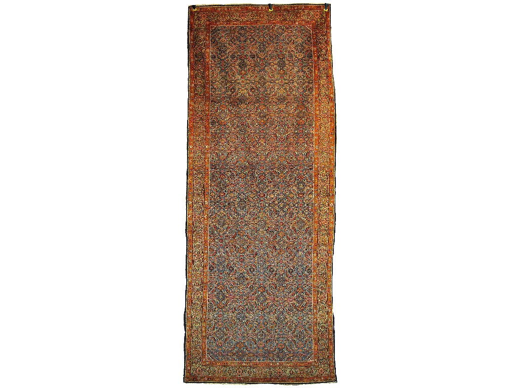 Appraisal: Antique Indian 'Peristan' kelleigh gallery carpet circa