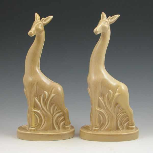 Appraisal: Pair of General Ceramics giraffes designed by Vally Wieselthier Marked