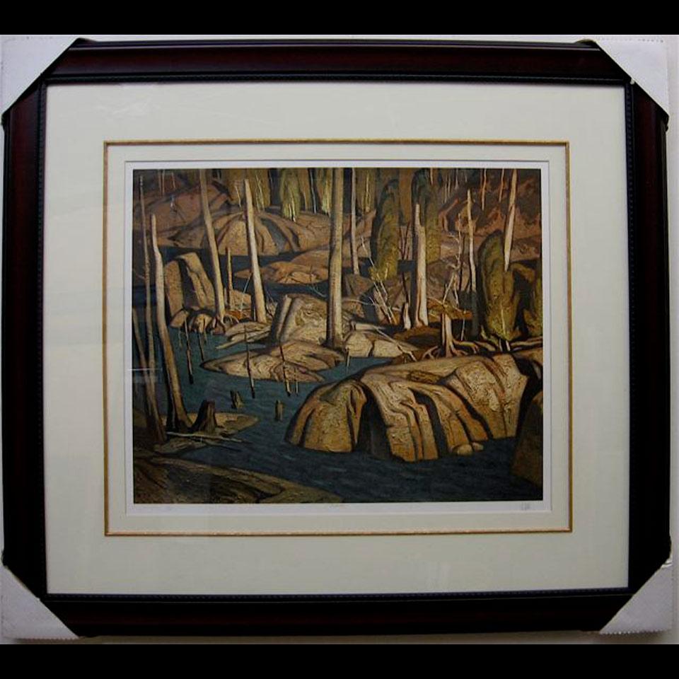 Appraisal: BACKWATER ALFRED JOSEPH CASSON - CANADIAN LIMITED EDITION PRINT Height