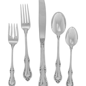 Appraisal: An American Silver Flatware Service International Silver Co Meriden CT