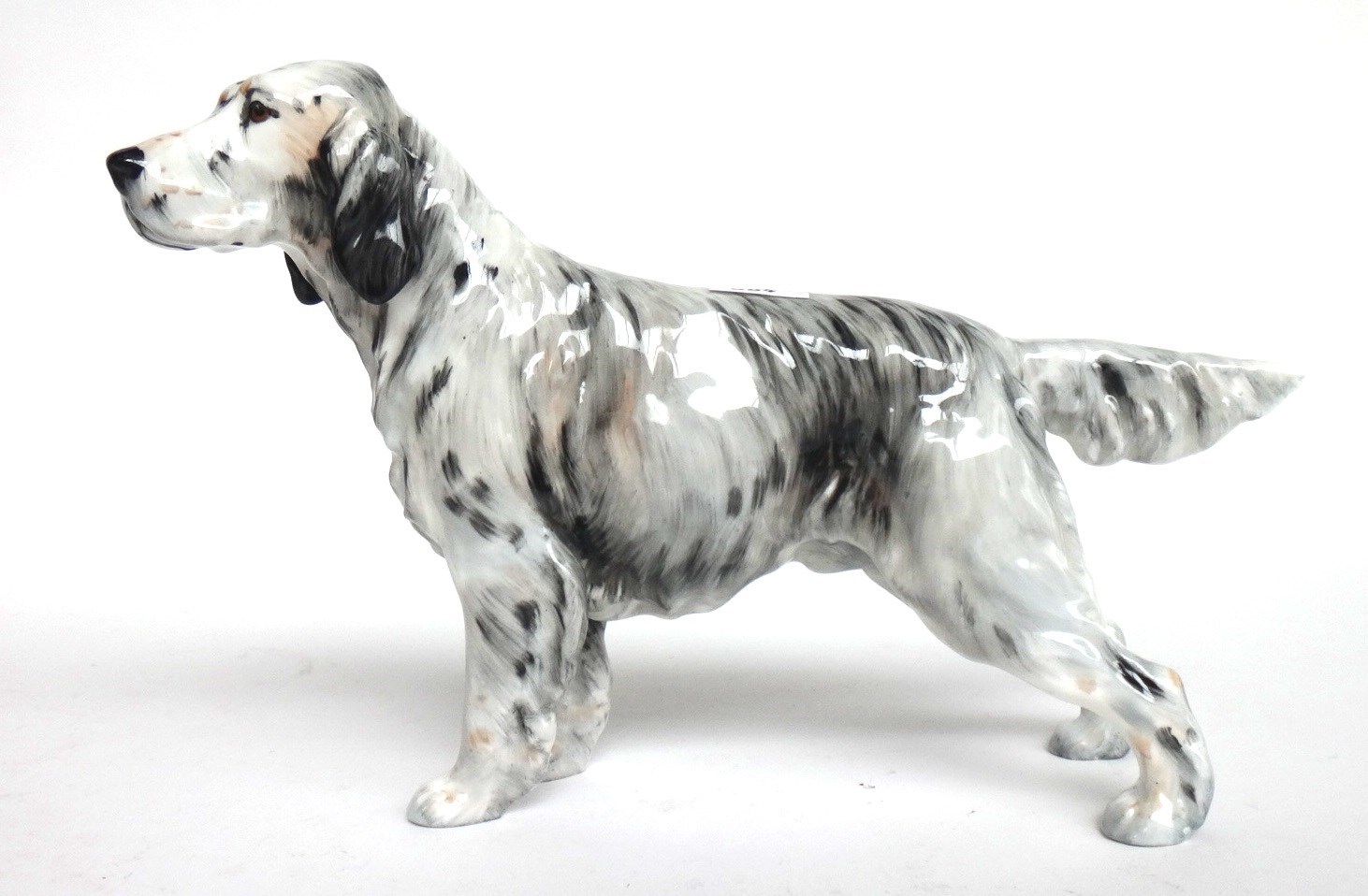 Appraisal: Eight Royal Doulton porcelain animals comprising an alsatian a setter