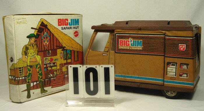 Appraisal: Big Jim Safari Hut case Sports Camper wear to case