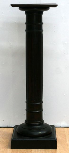 Appraisal: A th century neo-classical design stained timber pedestal cm wide