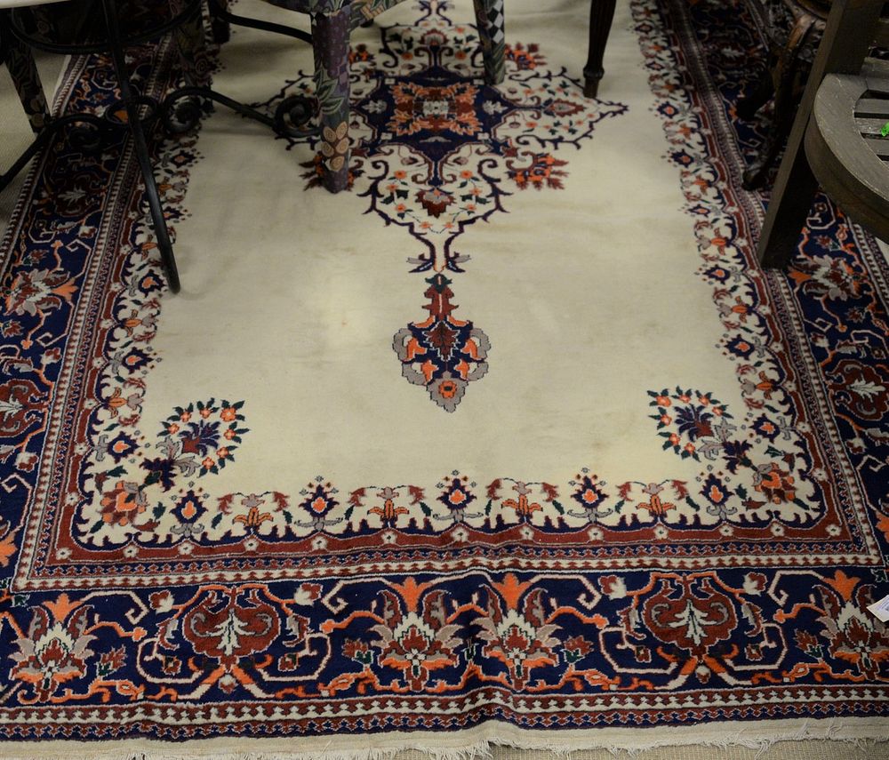 Appraisal: Oriental area rug ' x ' Oriental area rug '