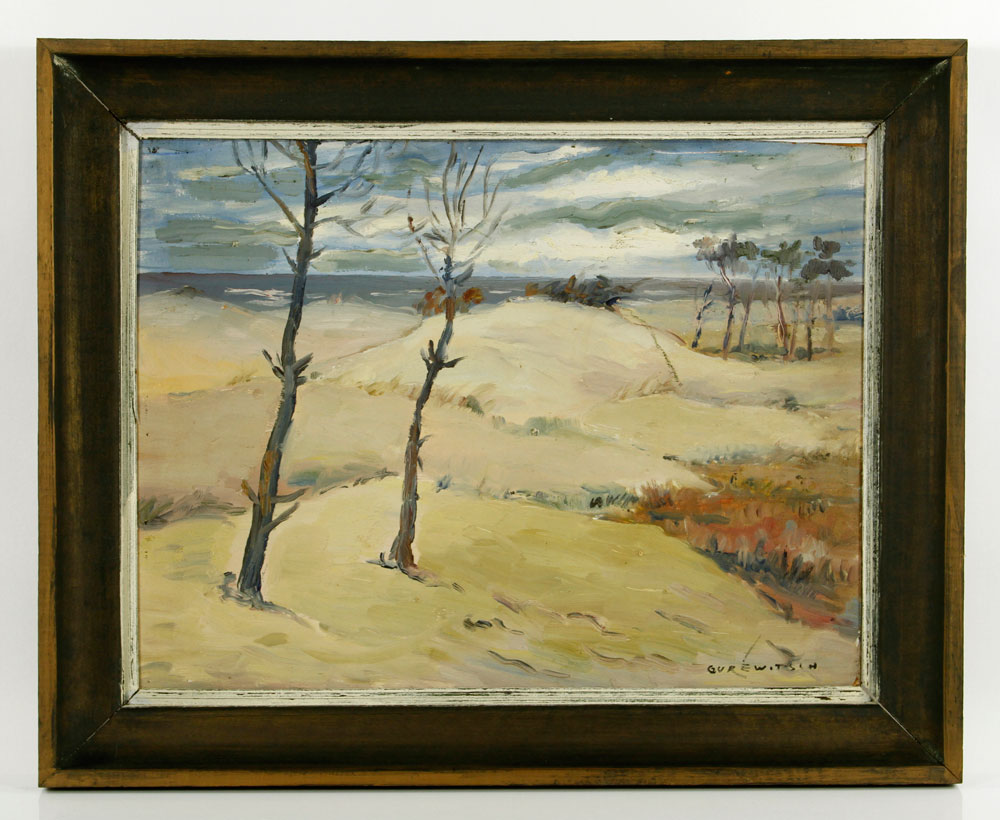 Appraisal: - Gurewitsch Landscape O P Juan Boris Gurewitsch - landscape