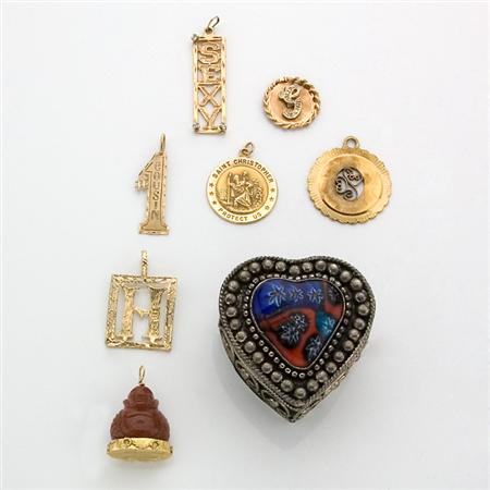 Appraisal: Assorted Group of Gold and Metal Jewelry Estimate -