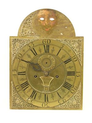 Appraisal: An th century day movement striking on a bell with