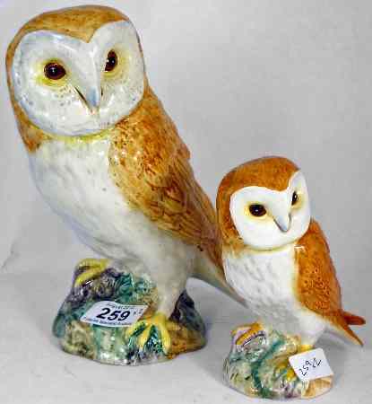 Appraisal: Beswick Barn Owls and