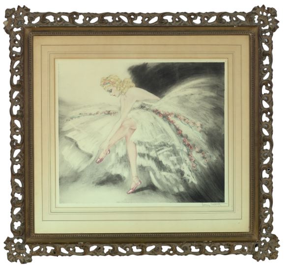 Appraisal: Louis Icart American - Ready to Dance a large colored