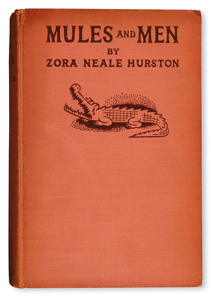 Appraisal: LITERATURE AND POETRY HURSTON ZORA NEALE Mules and Men Illustrated