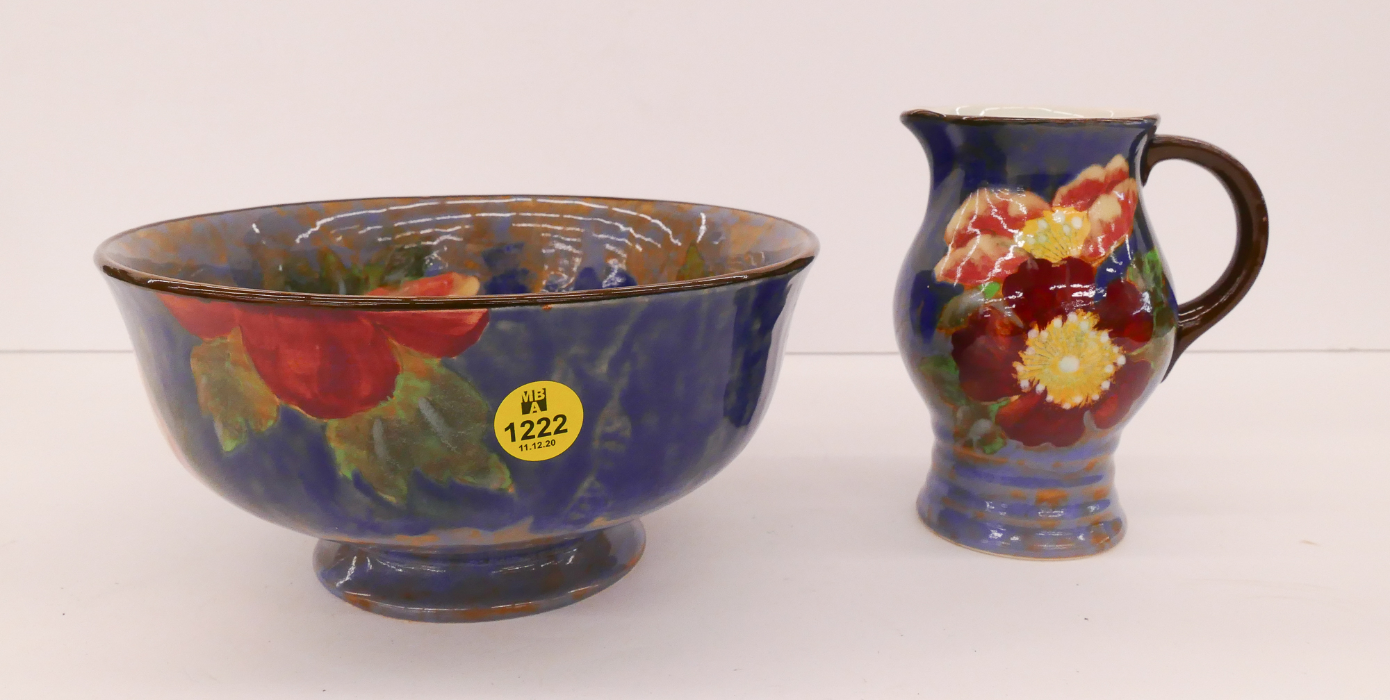 Appraisal: pc Vintage Royal Doulton Floral Creamer Bowl- to ''