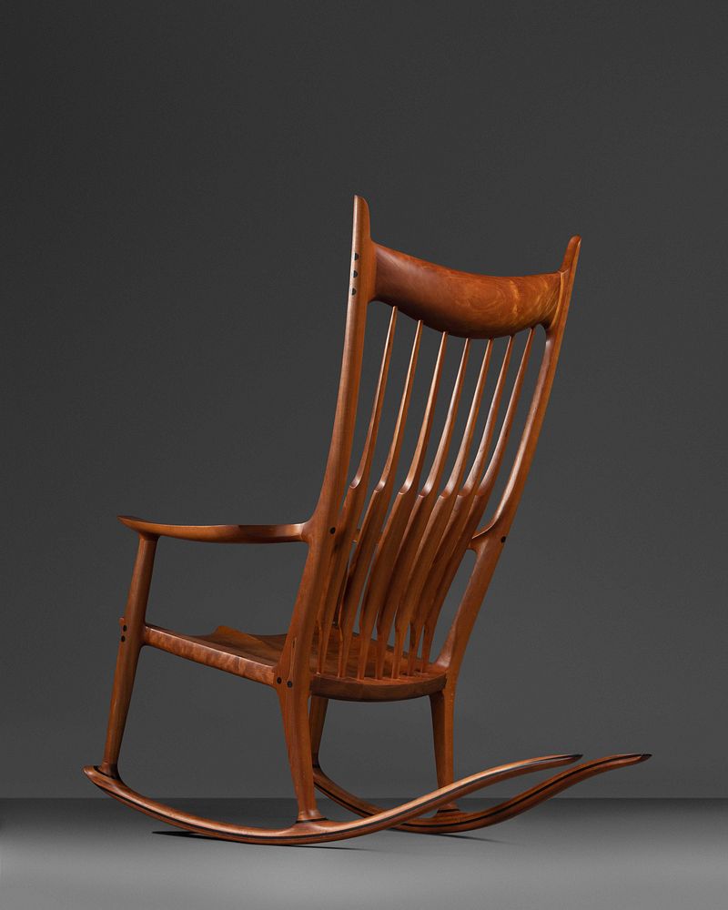 Appraisal: Sam Maloof American - Rocking Chair Sam Maloof American -