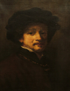 Appraisal: After Rembrandt Harmensz Van Rijn late th century- Self portrait