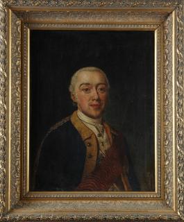 Appraisal: English School Portrait of a Military Officer th c oil