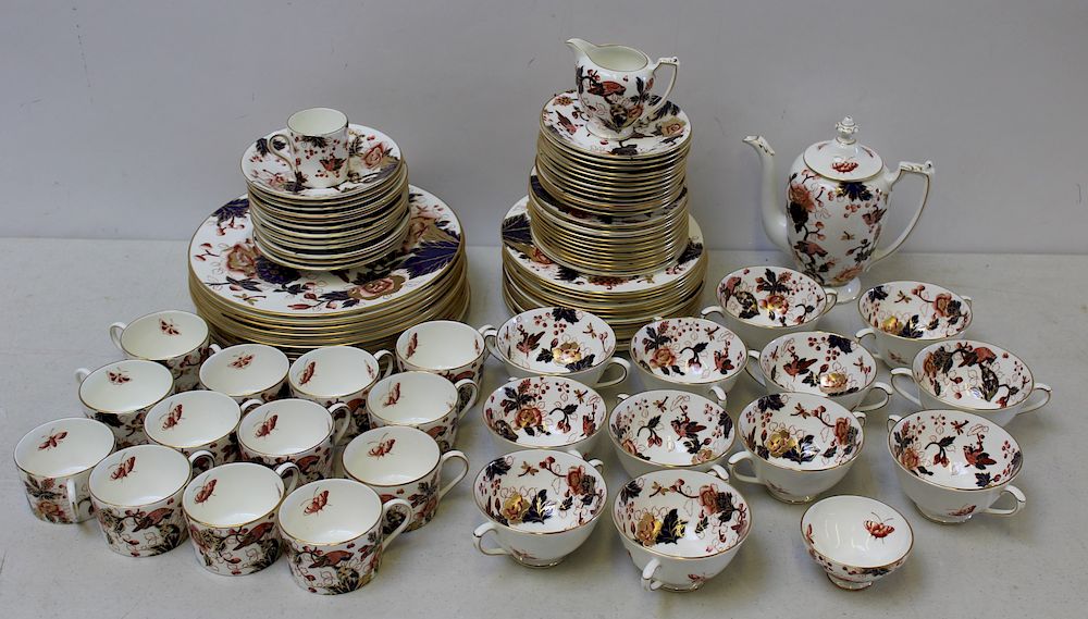 Appraisal: COALPORT Lot of Hong Kong Porcelain Top Inc Plates Plates