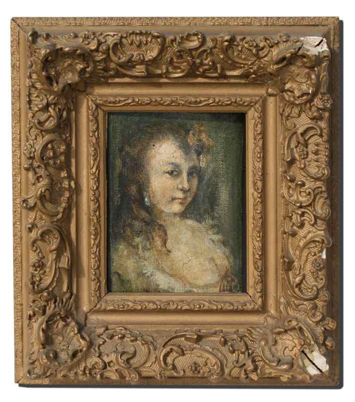 Appraisal: INTERESTING LATE TH EARLY TH C PORTRAIT OF A YOUNG