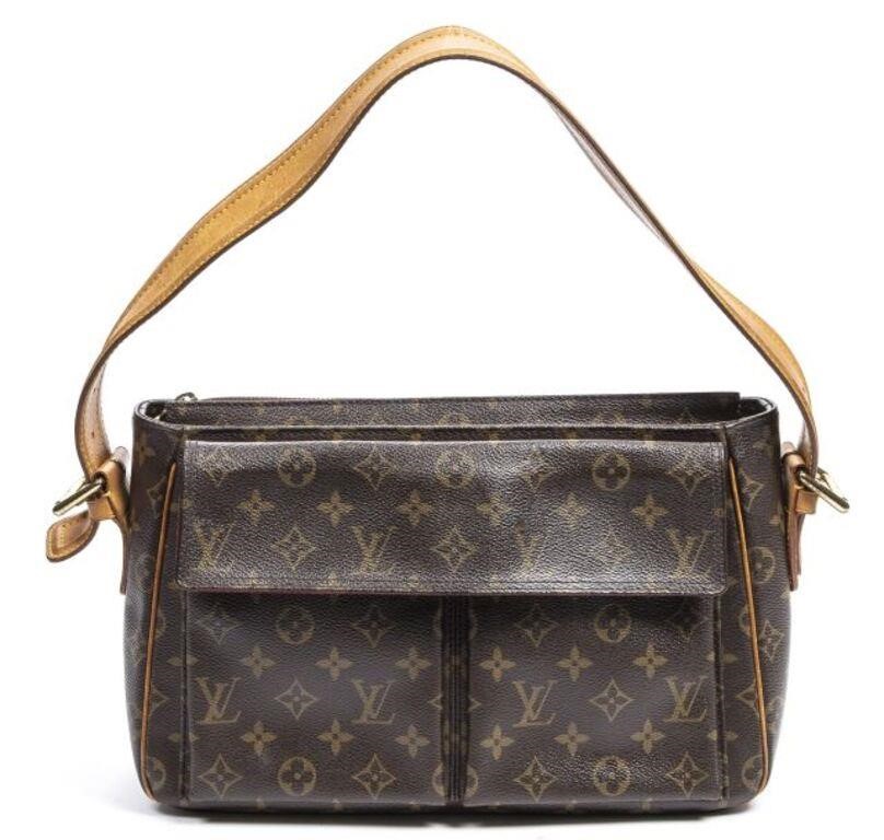 Appraisal: Louis Vuitton Viva Cite shoulder bag in monogram coated canvas