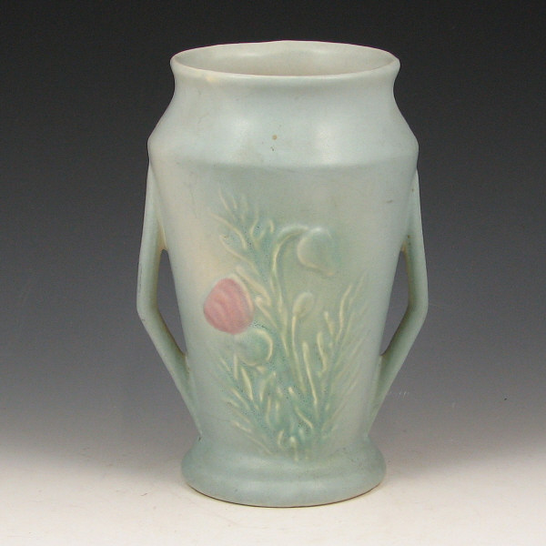 Appraisal: Hull Thistle - Vase - Mint Thistle vase in light