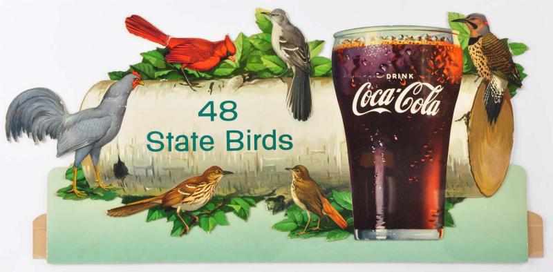 Appraisal: Coca-Cola State Bird Back Bar Display Description Standing version Complete